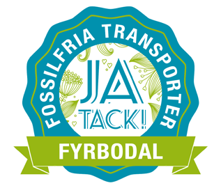 Fossilfria transporter Fyrbodal